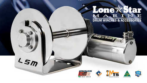 Lone Star Marine drum anchor winches Lone Star Marine drum anchor winches